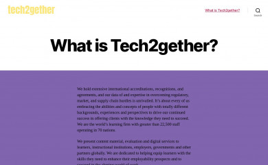 tech2gether.org screenshot