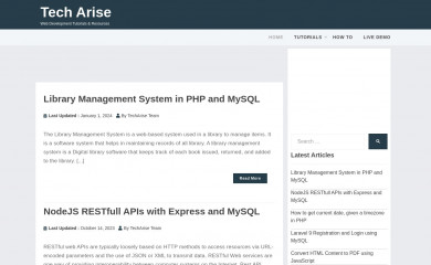 techarise.com screenshot