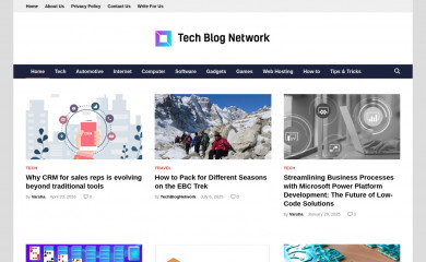 techblognetwork.com screenshot