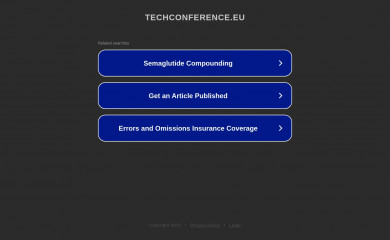 techconference.eu screenshot