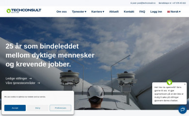 techconsult.no screenshot