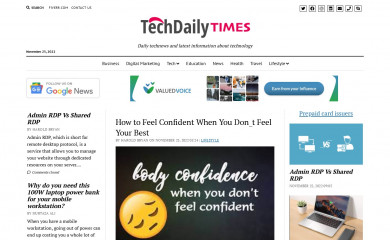 techdailytimes.com screenshot