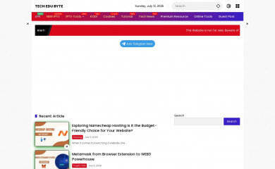 techedubyte.com screenshot