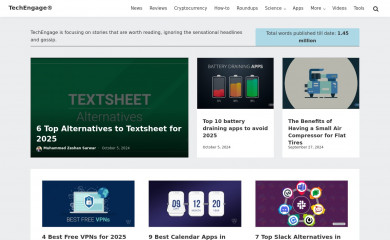 https://techengage.com/ screenshot