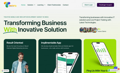 techflysoft.com screenshot