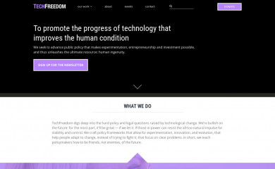 techfreedom.org screenshot