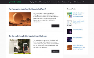 techfunda.net screenshot