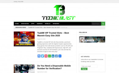 techieblast.com screenshot