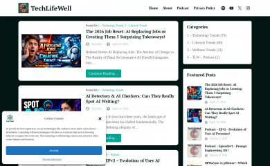 techlifewell.com screenshot
