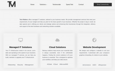 techmatters.co.za screenshot