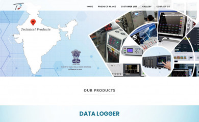 technicalproducts.in screenshot
