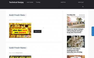 technicalranjay.net screenshot