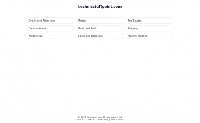 technicstuffpoint.com screenshot
