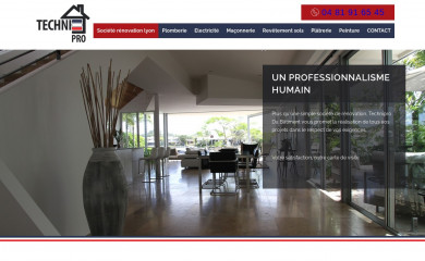 technipro-batiment.fr screenshot