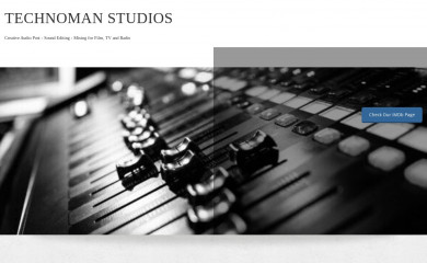 technomanstudios.com screenshot