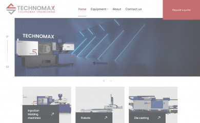 technomax-engineering.com screenshot