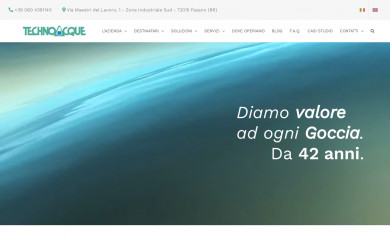 technoacquesrl.it screenshot