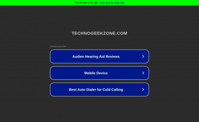 technogeekzone.com screenshot