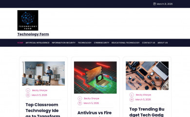 technologyform.com screenshot