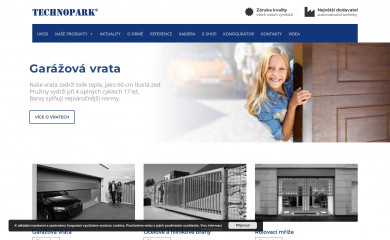 technopark.cz screenshot
