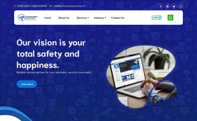 technovisionsecurities.in screenshot