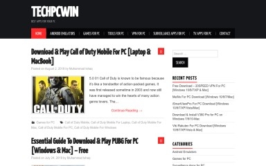 techpcwin.com screenshot