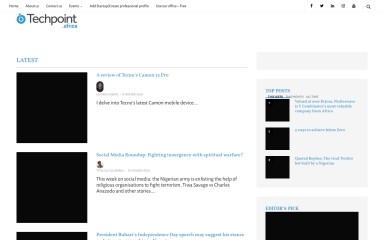 http://techpoint.africa screenshot