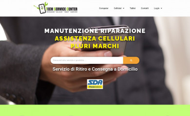 techservicecenter.it screenshot