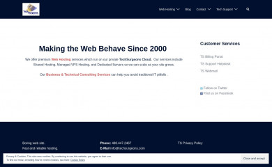 techsurgeons.com screenshot