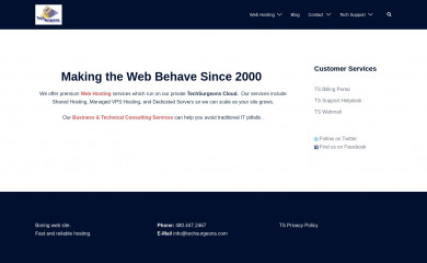 techsurgeons.com screenshot