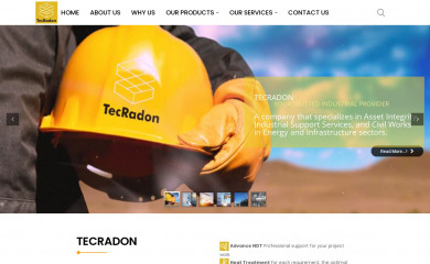 tecradon.com screenshot