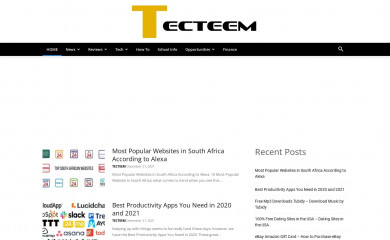 tecteem.com screenshot
