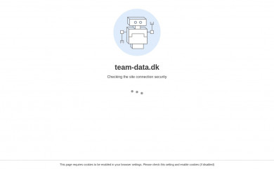 team-data.dk screenshot