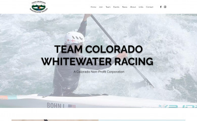 teamcoloradowhitewater.org screenshot