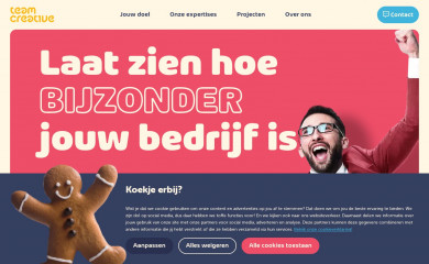 https://www.teamcreative.nl screenshot