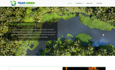teamgreen.co.in screenshot