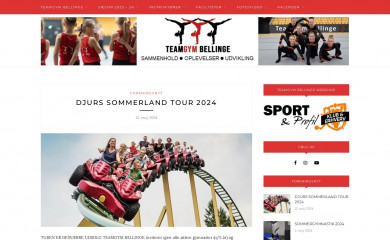 teamgymbellinge.dk screenshot