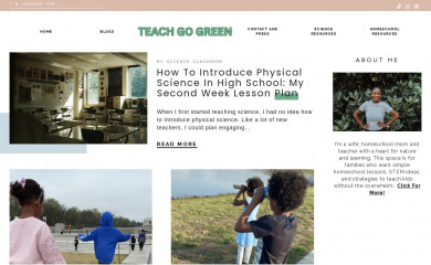 teachgogreen.com screenshot