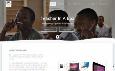 teacherinabox.org.au screenshot