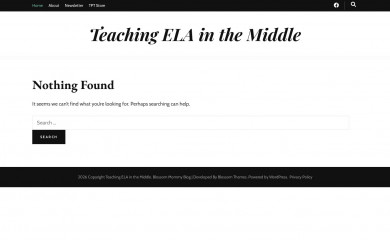 teachingelainthemiddle.com screenshot