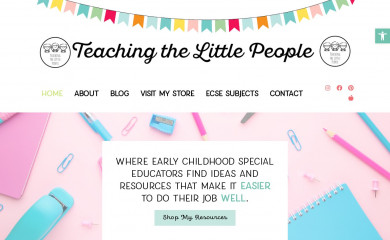 teachingthelittlepeople.com screenshot