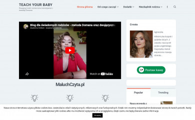 teachyourbaby.pl screenshot