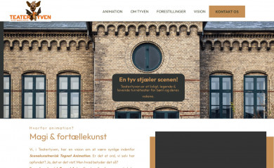 teatertyven.dk screenshot