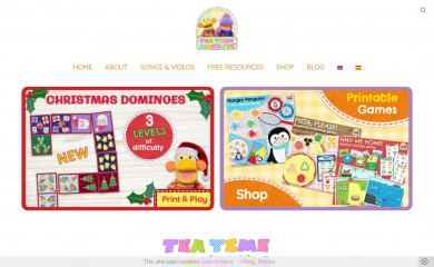 teatimemonkeys.com screenshot