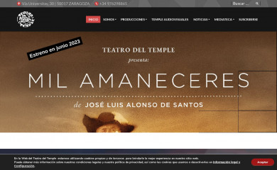 teatrodeltemple.com screenshot