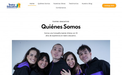 teatroeducativo.cl screenshot