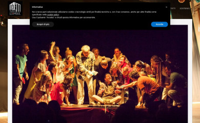 teatroleombre.it screenshot