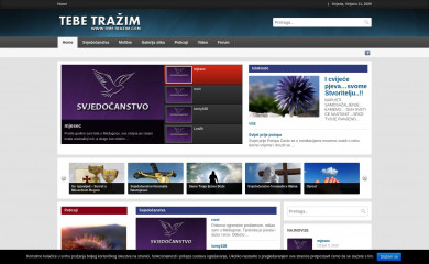 tebe-trazim.com screenshot