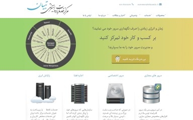 http://tebyanidc.com screenshot