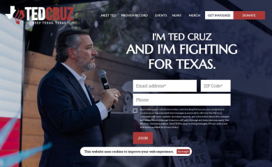 tedcruz.org screenshot